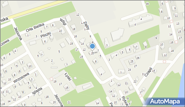 Morzyczyn, Wilgi, 10, mapa Morzyczyn