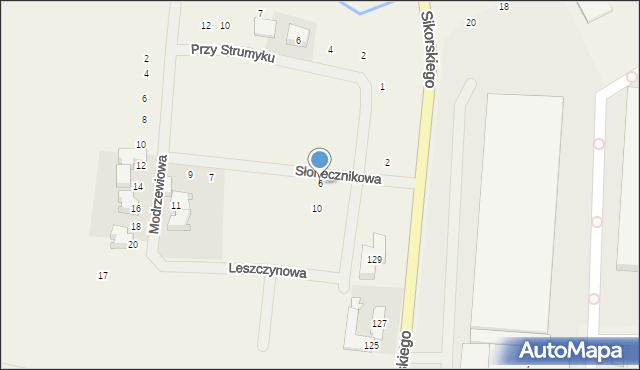 Mościska, Wiśniowa, 6, mapa Mościska