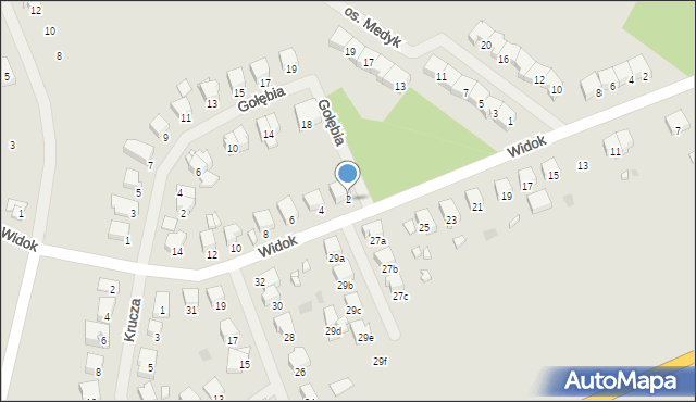 Mrągowo, Widok, 2, mapa Mrągowo