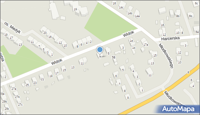 Mrągowo, Widok, 7, mapa Mrągowo