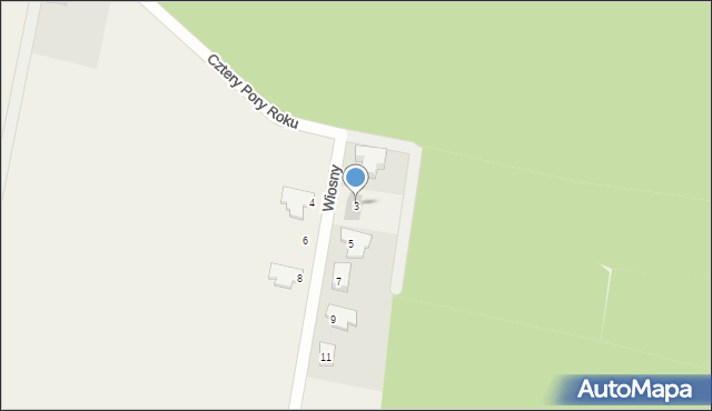 Murowaniec, Wiosny, 3, mapa Murowaniec