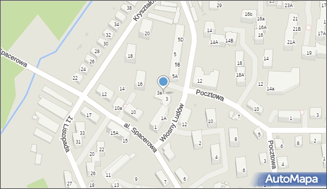 Mysłowice, Wiosny Ludów, 3d, mapa Mysłowice