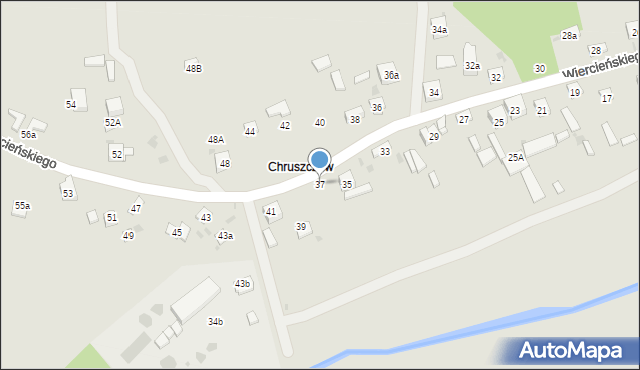 Nałęczów, Wiercieńskiego Henryka, 37, mapa Nałęczów