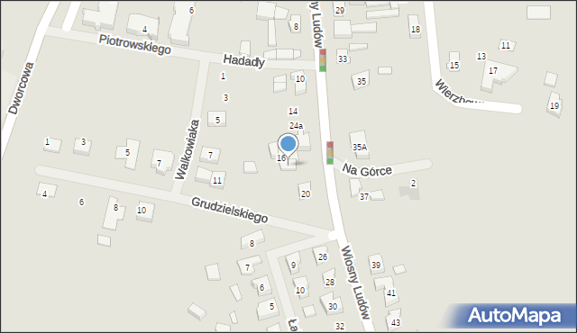 Nekla, Wiosny Ludów, 18, mapa Nekla