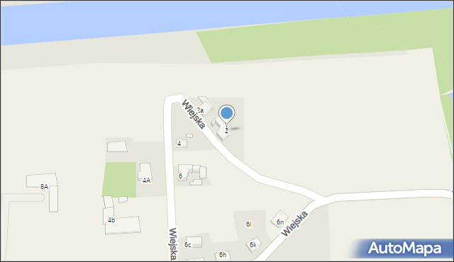 Niezdrowice, Wiejska, 2, mapa Niezdrowice