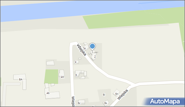 Niezdrowice, Wiejska, 2b, mapa Niezdrowice