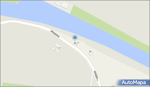 Niezdrowice, Wiejska, 60, mapa Niezdrowice