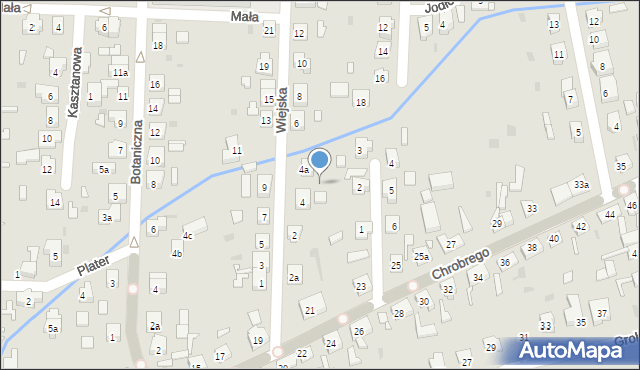 Nowa Sól, Wiejska, 42, mapa Nowa Sól