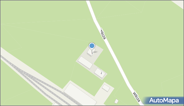 Nowa Wieś Ełcka, Wilcza, 1, mapa Nowa Wieś Ełcka