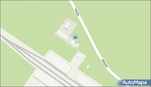 Nowa Wieś Ełcka, Wilcza, 2, mapa Nowa Wieś Ełcka