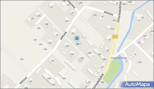 Nowa Wieś Lęborska, Witosa Wincentego, 19E, mapa Nowa Wieś Lęborska