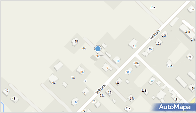 Nowa Wieś Lęborska, Witosa Wincentego, 9c, mapa Nowa Wieś Lęborska