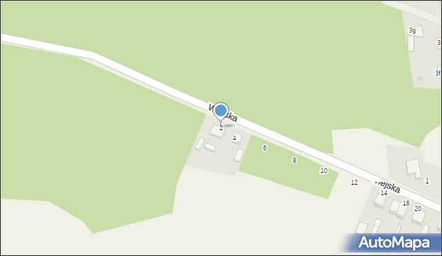 Nowa Wieś Tworoska, Wiejska, 2, mapa Nowa Wieś Tworoska