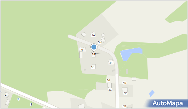 Nowa Wieś Tworoska, Wiejska, 3/F, mapa Nowa Wieś Tworoska