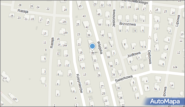 Nowogard, Wiejska, 35, mapa Nowogard