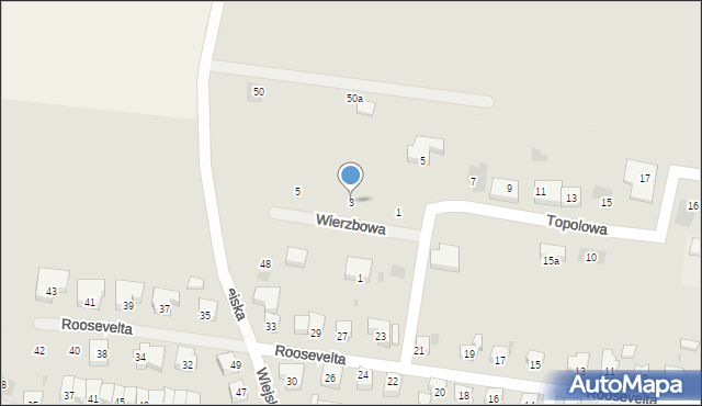 Nowogard, Wierzbowa, 3, mapa Nowogard