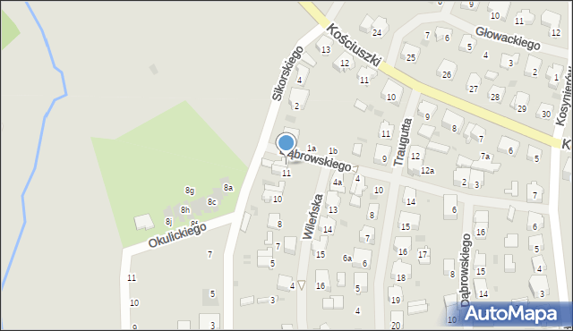 Nowogard, Wileńska, 12, mapa Nowogard