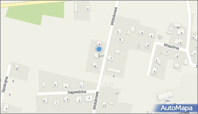 Nowy Klincz, Widokowa, 6, mapa Nowy Klincz