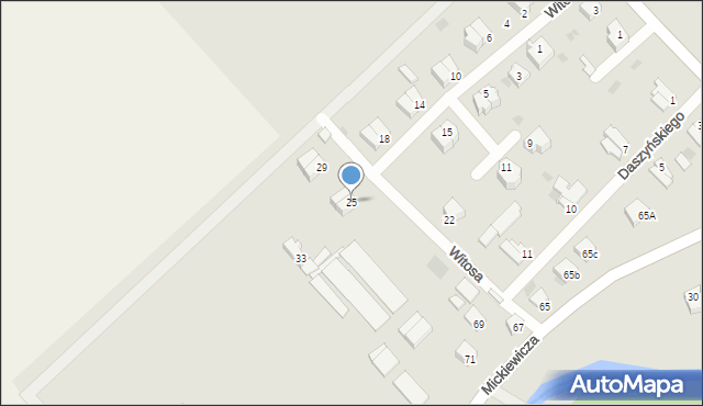 Nowy Staw, Witosa Wincentego, 25, mapa Nowy Staw