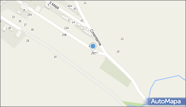 Obrowiec, Wiejska, 25C, mapa Obrowiec