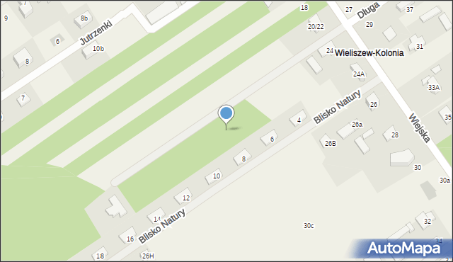 Olszewnica Stara, Wiejska, 24e, mapa Olszewnica Stara