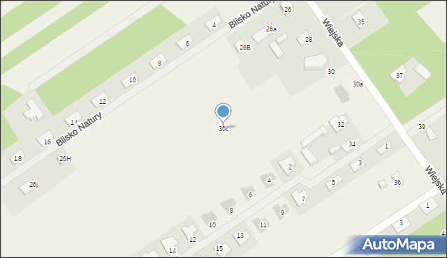 Olszewnica Stara, Wiejska, 30d, mapa Olszewnica Stara