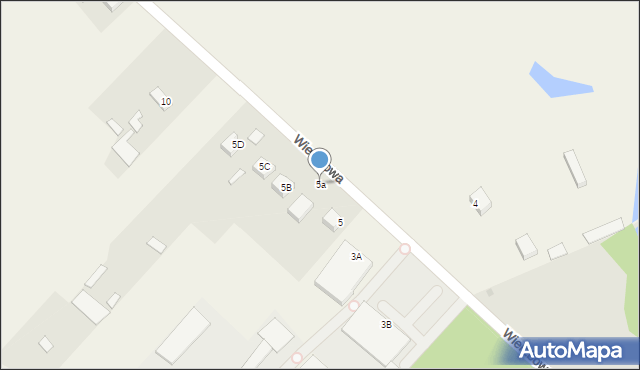 Olszewo-Borki, Wierzbowa, 5a, mapa Olszewo-Borki