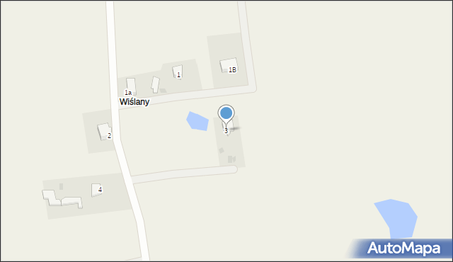 Parchowo, Wiślany, 3, mapa Parchowo