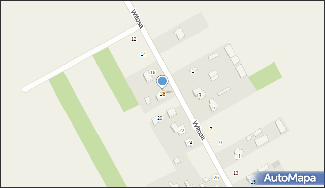 Parczew, Witosa Wincentego, 18, mapa Parczew