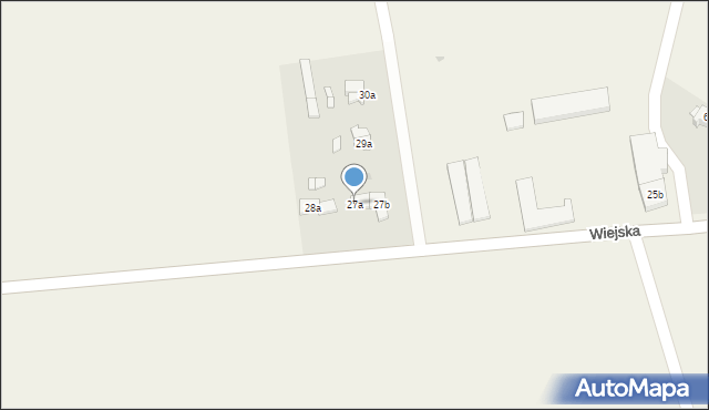 Pawłowice, Wiejska, 27a, mapa Pawłowice