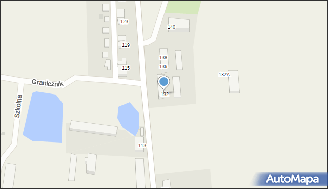 Pawłowice, Wielkopolska, 132, mapa Pawłowice