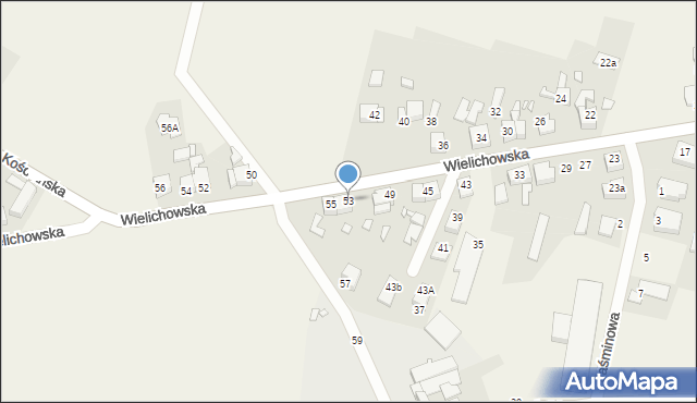 Pelikan, Wielichowska, 53, mapa Pelikan