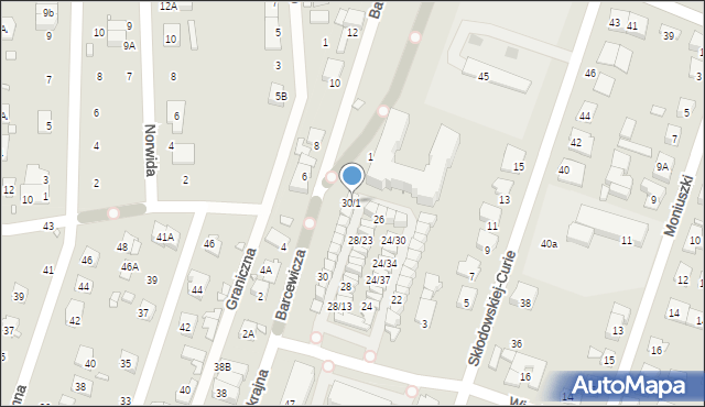 Piastów, Wieniawskiego Henryka, 30/1, mapa Piastów