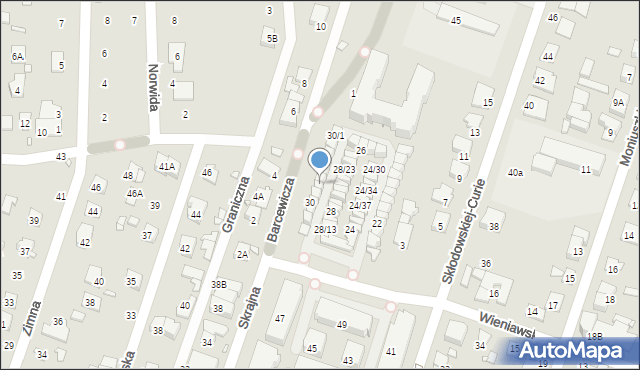 Piastów, Wieniawskiego Henryka, 30/7, mapa Piastów