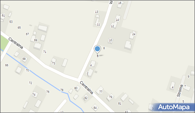 Pielgrzymowice, Wierzbowa, 6, mapa Pielgrzymowice