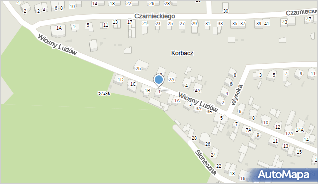 Piła, Wiosny Ludów, 1, mapa Piły