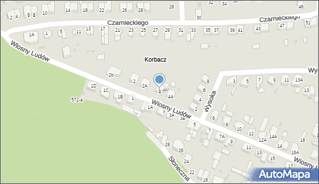 Piła, Wiosny Ludów, 4, mapa Piły