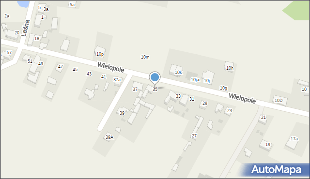Pilchowice, Wielopole, 35, mapa Pilchowice