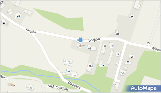 Pilchowo, Wiejska, 19, mapa Pilchowo