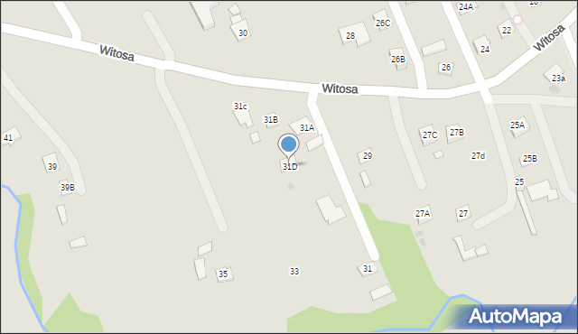 Pilzno, Witosa Wincentego, 31D, mapa Pilzno