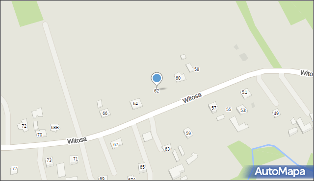 Pilzno, Witosa Wincentego, 62, mapa Pilzno