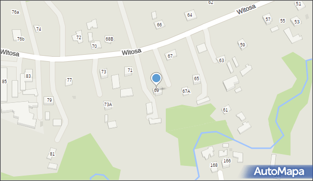 Pilzno, Witosa Wincentego, 69, mapa Pilzno