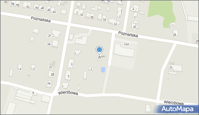 Piotrków Kujawski, Wierzbowa, 2b, mapa Piotrków Kujawski