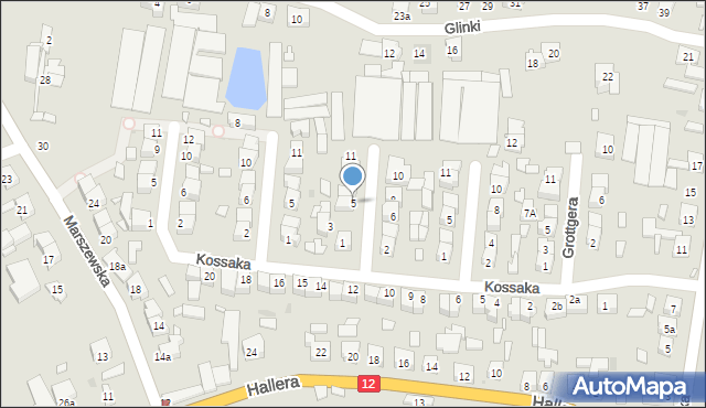 Pleszew, Witkiewicza, 5, mapa Pleszew