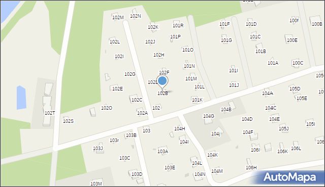 Podjazy, Widna Góra, 102B, mapa Podjazy