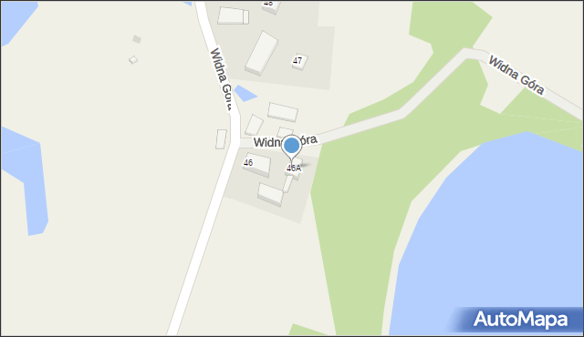 Podjazy, Widna Góra, 46A, mapa Podjazy