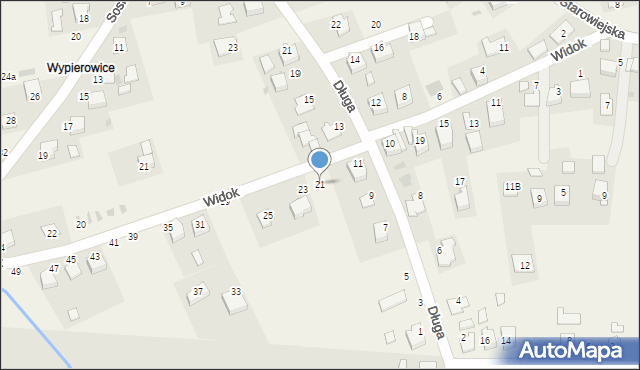 Podolsze, Widok, 21, mapa Podolsze