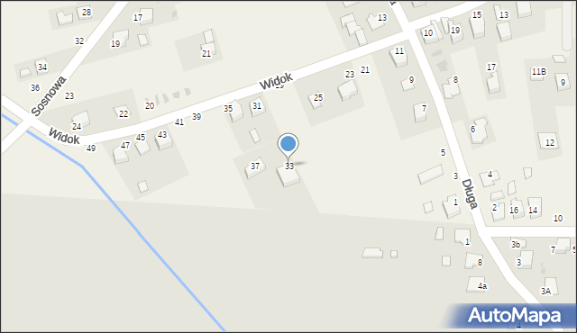 Podolsze, Widok, 33, mapa Podolsze