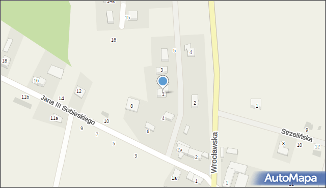 Polakowice, Wiedeńska, 1, mapa Polakowice