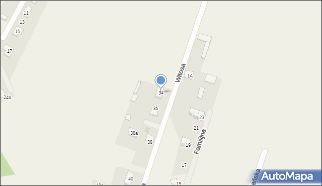 Postoliska, Witosa Wincentego, 34, mapa Postoliska